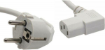 Maitinimo kabelis InLine F tipo Vokietijos kampas - 3 Pin IEC- C13 (16647A)