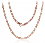 Auksinė grandinėlė Double rombo 2.5 mm , briaunų apdirbimas deimantu - 2.5 mm. - 4.65 g. - 50
