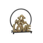 Ap&scaron;vietimo apdaila DKD Home Decor Love Triu&scaron;is Derva (30 x 11 x 31,5 cm)