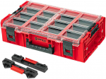 Q-Brick QBRICK ONE smulkmenų dėtuvė 2XL 2.0 Raudonas + adapteris (2 vnt.)