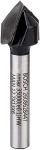 Bosch "V" formos frezos 6 mm D1 12,7 mm, L 12,7 mm,90&deg;