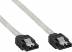 InLine SATA - SATA, 0,75 m, Pilka (27307R)