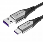 Laidas i&scaron; USB-C į USB 2.0 Vention COPHG, FC 1.5 m (pilkas)