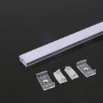 LED juostos profilis V-TAC, aliuminis, 2000x23.5x10mm, baltos spalvos.
