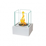 BIOHEAT MINI Baltas pastatomas stalinis biožidinys