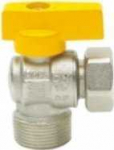 Top-Therm 3/4" kampinis dujų vožtuvas, laisva veržlė / i&scaron;orinis sriegis, MOP 5