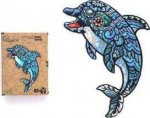 Maksik medinė dėlionė Dolphin PuzA3-00716