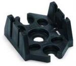 WAGO Montageplatte baltas f&uuml;r 770-623Verteiler