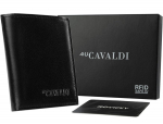 Cavaldi Sk&oacute;rzany męski portfel Cavaldi 0800-BS RFID NoSize