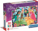 Clementoni Dėlionė 30 vnt. - Disney Princesės