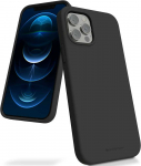 Dėklas Mercury Silikoninis dėklas Apple iPhone 15 Pro juodas