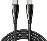 Joyroom Kabelis Pioneer 240W USB C į USB C SA31-CC5 / 240W/ 1.2m (juodas)