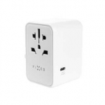 Fixed Fiksuotas pasaulis 3x USB-C + 2x USB-A 65W balta