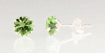 Sidabriniai auskarai &ndash;pusetai - 6 mm. - 0.6 g.