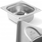 Kitchen Line GN 1/6 plieno konteineris, auk&scaron;tis 65 mm - Hendi 806623