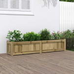 Sodo lovelis, 150x31x31cm, impregnuota pu&scaron;ies mediena