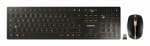 CHERRY DW 9100 SLIM - Klaviatūra ir pelė Juodas-BRO