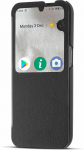 Dėklas Doro 8110 / 8210 Smart Cover, musta