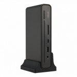 Asus | DC300 Triple Ekranas USB-C Dock | 90XB08CN-BDS090 | DisplayPorts quantity 1 | HDMI jungtys quantity 1 | Ethernet LAN