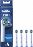 Dantų &scaron;epetėlis Braun Oral-B EB20-4 Precision Clean Pro Dantų &Scaron;epetėlio Galvutės, 4 Vnt.
