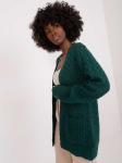 Mayflies Cardigan-TW-SW-3003.07X-tamsiai žalia