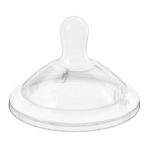 CHICCO NATURAL FEELING Silikoonist lutt, 6-12m