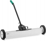 MSW Magnetinė &scaron;luota nagų drožlių rinkimui ant ratukų, plotis 75 cm