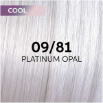 Plaukų dažai Wella Professionals Shinefinity Glaze 60ml - 09/81