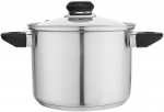 Emilio stainless steel casserole 20 cm su dangčiu