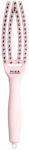 Plaukų &scaron;epetys džiovinimui Olivia Garden Fingerbrush Pastel Rožinė Small