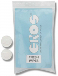 EROS Fresh Wipes Intimate Cleaning 12 pcs Natural Viscose Compact