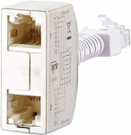 Verschiedene METZ CONNECT kabelių dalijimosi adapteris pnp 3 Ethernet/Ethernet