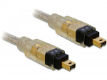 Delock FireWire - 2,0 m - Pilka - Vyri&scaron;kas / Vyri&scaron;kas - 2 m