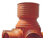 Valymo-apžiūros &scaron;ulinys 425-160 mm T2 - tiesus srautas ir H+V įvadas. Uponor PP