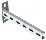 Walraven vertikali konsolinė atrama - BUP 41x21mm 300mm. Vertikalūs vamzdynai saugykloje ir ant sienos.