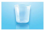 Multi Salotų puodelis 500 ml &Oslash;101x103 mm, apvalus, skaidrus PP, 10 pak. x 100 vnt./dėžutėje