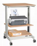Twinco TWIN CLICK MOBILUSIS spausdintuvo stovas, 2 vnt., buko/pilko spalvos, 600x500x670 mm (1 vnt.)