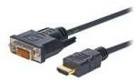 Vivolink PROHDMIDVI2, 2 m, HDMI, DVI-D, Ki&scaron;tukas, Ki&scaron;tukas, Tiesus