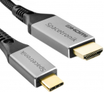 Kabelis USB-C 3.1 HDMI 4K Spacetronik KCH-SPA015 1.5