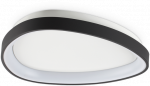 Lubinis &scaron;viestuvas Ideal Lux 24W LED pavir&scaron;inis &scaron;viestuvas GEMINI, juodas, 3000K, 328027