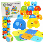 Woopie medinis žaidimas Dramblys ant dramblio