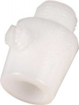 Tekniskbelysnings Industri Atlaisvinimo antgalis 10 mm plastikiniam lizdui, baltas