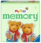 Ravensburger atminties žaidimas &bdquo;My first memory&reg; Teddys&ldquo;, 2&ndash;4 žaid., nuo 2,5 m.