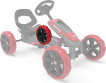 Berg Wheel juodas-red 10x2,5 rear left