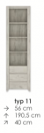 Extom ANGEL pastatoma lentyna typ 11