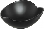 Salotų dubuo Salsa Leaf 15 cm juodas AMBITION