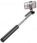 Asmenukių lazda HOCO K19 (Selfie Stick) / trikojis, 157cm, BT