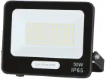 50W LED prožektorius, juodas, 3000K