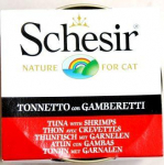 Agras Pet Foods Drėgnas Kačių Maistas - Schesir Želė Su Tunu Ir Krevetėmis