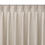 Homede Užuolaidos 220&times;245 cm smėlio spalvos BRAID FLEX CARMENA
